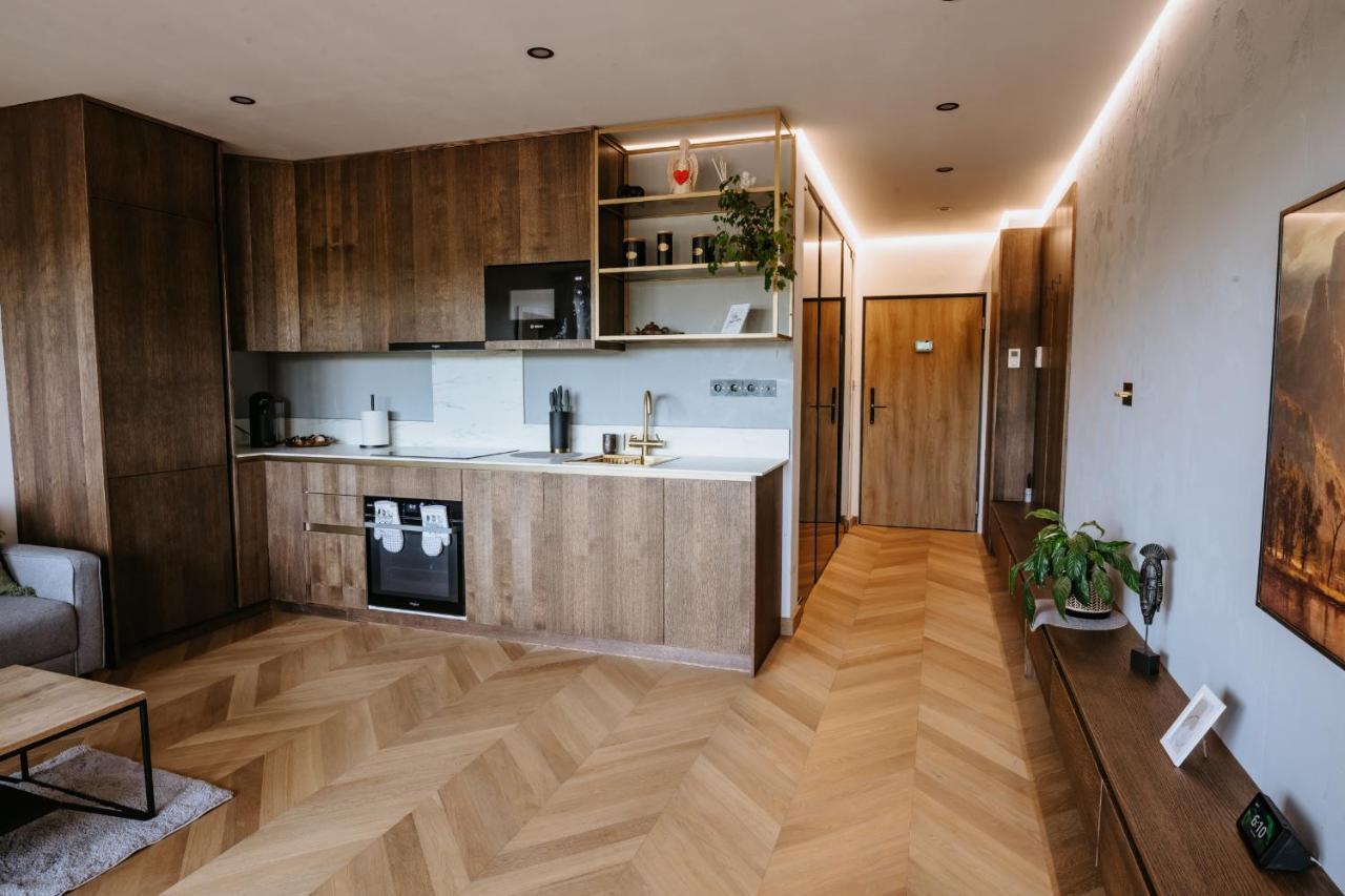 Minimalist Design Penthouse - Kosice Old Town Apartman Kültér fotó